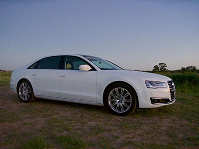 Audi a8 White