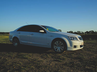 Holden Caprice White